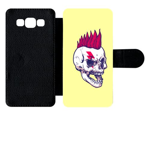 Etui À Rabat Samsung Galaxy A5 Motard Crane Rouge