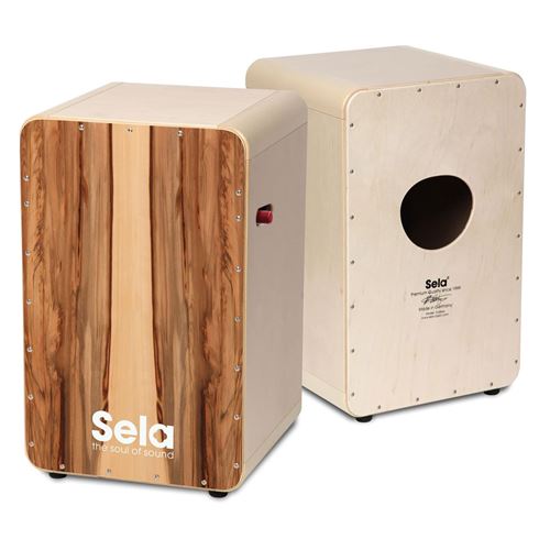 Sela CaSela Pro Satin Nut cajón avec switch