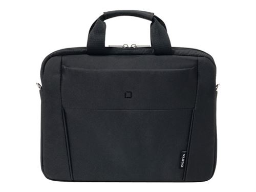 Dicota Slim Case Base 13-14.1 14.1 Sac Messenger Noir - Sacoches d'ordinateurs portables (Sac Messenger, 35,8 cm (14.1), Sangle épaule, 350 g, Noir)