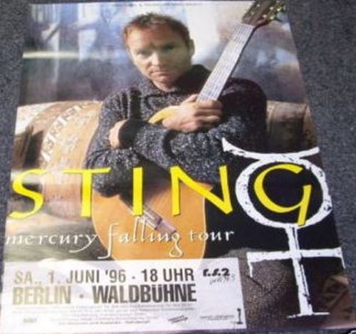 Sting - 80x120 cm - AFFICHE / POSTER