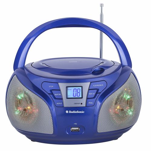 AudioSonic CD-1561 Radio portable stéréo Bleu