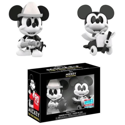 Figurine Funko Mini Vinyl -Disney : 2PK Mickey Mouse (B&W)