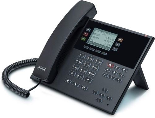 Auerswald COMfortel D-200 - Téléphone numérique - SIP, RTP, SRTP - noir