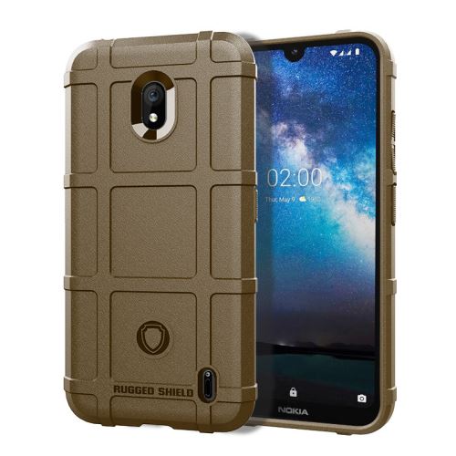 Etui Coque de protection durable anti choc pour Nokia 2.2 - Brun