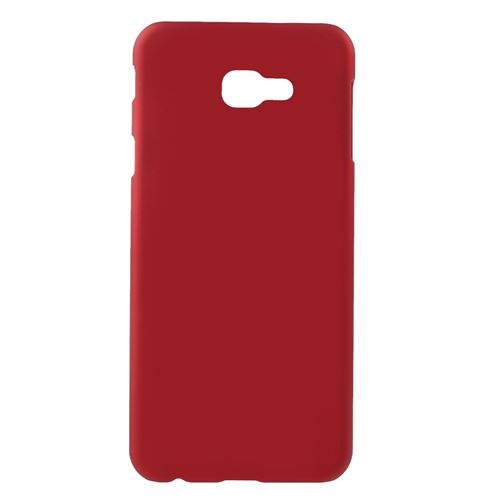 Coque en TPU rigide rouge pour votre Samsung Galaxy J4 Plus