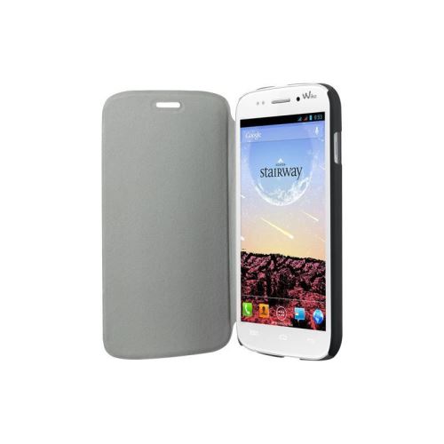 Etui coque Bigben Folio pour Wiko Stairway, Noir