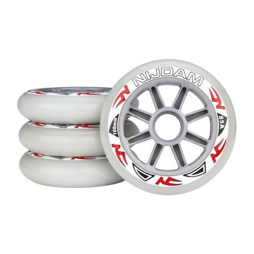 NIJDAM PRO-LINE Roues XL pour rollers en ligne 85A PU