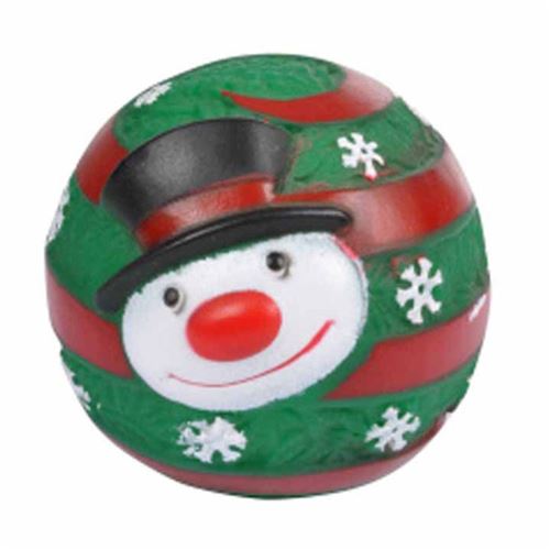 Meilleurs prix pour Paris Prix - Balle Pour Chien bonhomme De Neige 9cm Vert