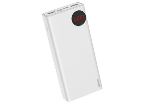Batterie Externe QC & PD Baseus Mulight - 20000mAh - 18W - Blanc