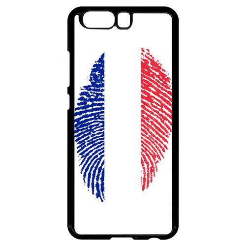 Coque huawei p10 empreinte digitale drapeau france
