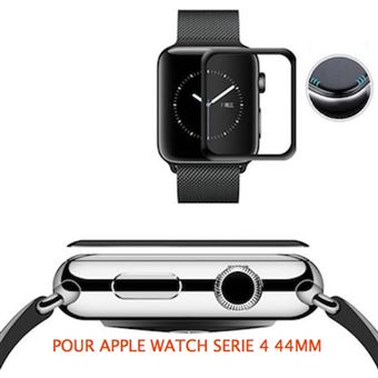 Verre Tremp 3d Noir Protection cran Totale Int grale Apple Watch