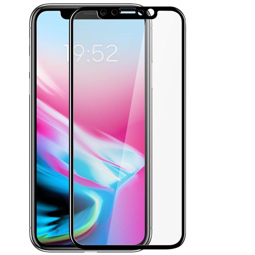 CABLING® Film de Protection d' Écran en Verre Trempé pour Apple iPhone X (noir)