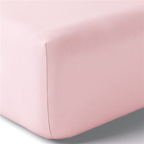Drap Housse Vexin O De Rose - 200/200 - Anne De Solène