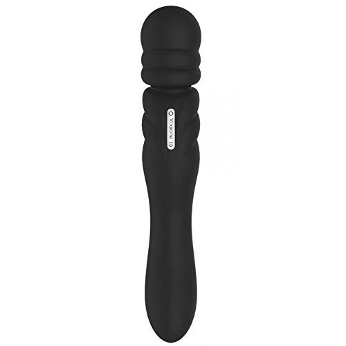 NALONE Wand Jane, Stimulateur Clitoridien et Vaginal, Sextoys polyvalent pour stimulation clitoridienne & point G avec une pénétration vaginale, Noir