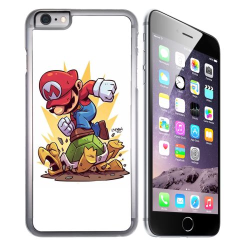 Coque pour iPhone 6 Plus et iPhone 6S Plus super mario tortue cartoon