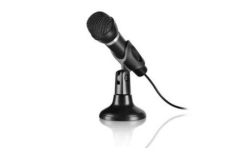 SPEEDLINK SL-8703-BK CAPO Desk & Hand Microphone - microphone