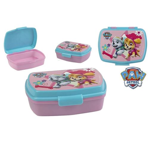 Boite à goûter La Pat Patrouille Disney enfant rose