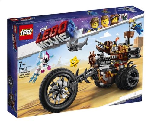 LEGO The Movie 2 70834 Le tricycle motorisé en métal de Barbe d'Acier