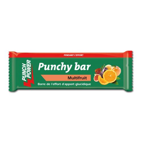 Présentoir de 40 barres punchy bar Punch Power multifruit – 30g