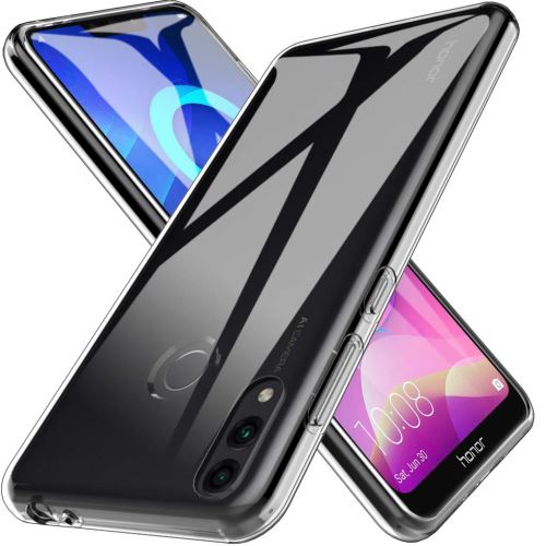 Honor 8C Housse Etui Housse Coque de protection Silicone [Transparent]