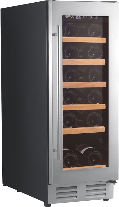 Climadiff Cle18 - Cave A Vin De Service - 18 Bouteilles - Encastrable - Classe A - L 29,5 X H 82 Cm