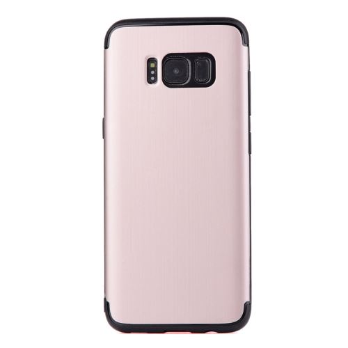 Galaxy S8 Coque Protection TPU Effet brossé Doré ALS52621