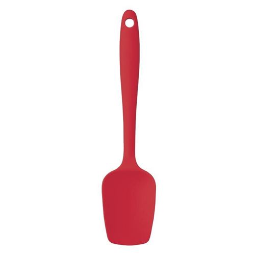 Vogue Rouge Mini Spatule Et Cuillère En Silicone 200 Mm - Image 3