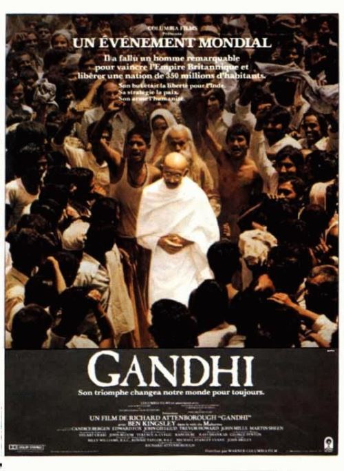 Gandhi AFFICHE CINEMA ORIGINALE