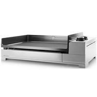Plancha électrique Forge Adour Premium E 60 I 3200 W Argent
