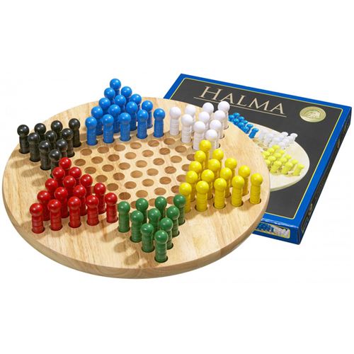 Jeu de Dames Chinoises en bois grand modèle