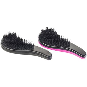 Paire De Brosses Démêlantes Ioniques Sichler Beauty - Pour Tous Types De Cheveux - Modèle NX8842