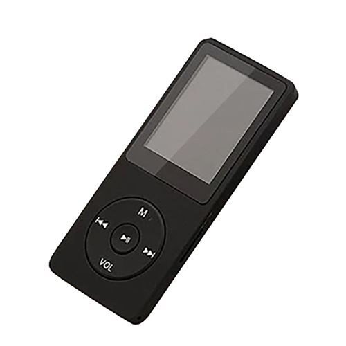 Baladeur MP3 / MP4 Mini Musique sonore sans perte Carte TF 80 heures-Noir