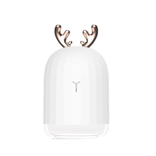 Decdeal Humidificateur d'air par ultrasons USB USB Diffuseur d'huile essentielle 220ML - Antlers(Or)