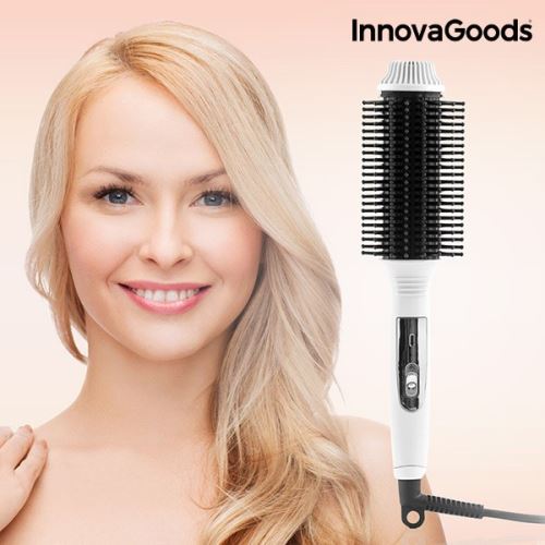 Brosse Électrique Thermique Modelante avec 2 niveaux de température - Beauté et soin des cheveux