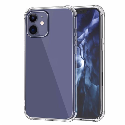 Housse de protection transparente en TPU pour iPhone 12 Pro Max