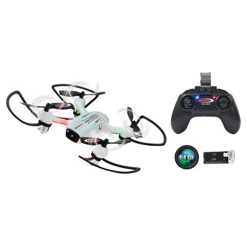 Jamara quadrocoptère WideAngleVR Altitude HD 2.4 GHz 20 cm blanc