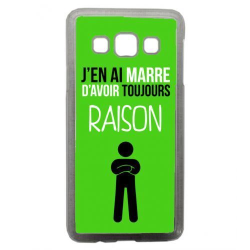 Coque transparente galaxy a7 j en ai marre d avoir toujours raison 12