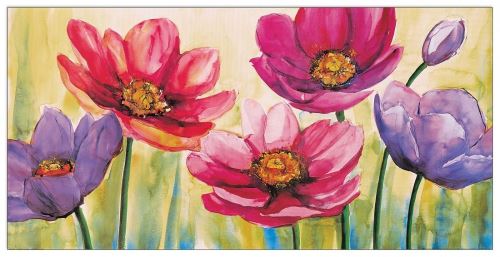 TARTAGNI - Fantasia di Anemoni (Panneaux MDF 100x50 cm)