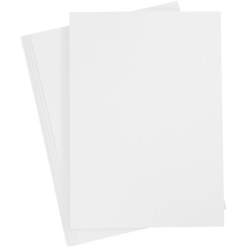 Creotime carton 21 x 29,7 cm 10 pièces 220 g blanc