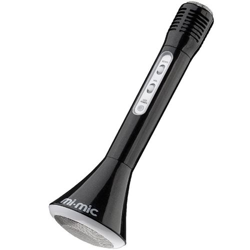 Toyriftie Mi-Mic Bluetooth Haut-parleur microphone karaoké avec éclairage LED