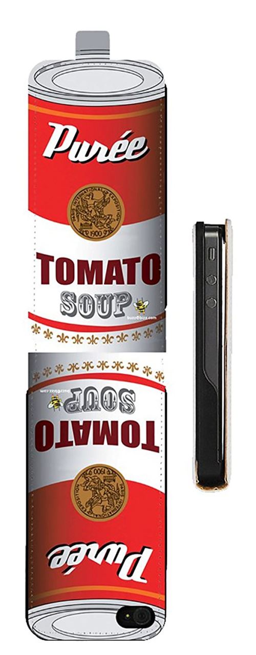 Buzzebizz Etui à clapet pour iPhone 5/5S Motif Soup