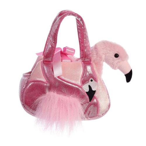 Luxe Boutique Fancy Pal Bag - Ava Flamingo