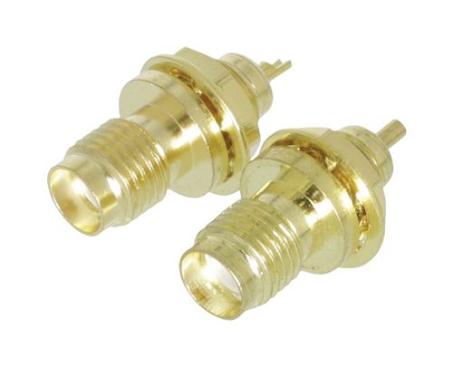 Valueline VLSP02800A Sma Bulkhead Femme Or 2 St