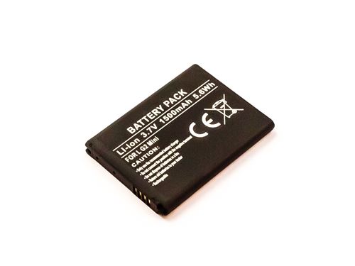 Batterie compatible LG G2 mini, Li-ion, 3,7V, 1500mAh, 5,6Wh
