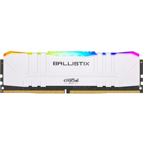 Ballistix White - 2 X 8 Go - DDR4 3000 Mhz - RGB - Blanc