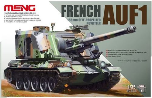 French Auf1 155mm Self-propelled Howitze - 1:35e - Meng-model