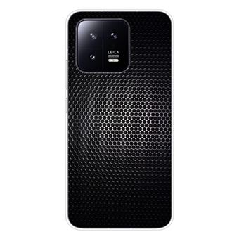 Coque Silicone Imprimée Motif Dark Metal Pour Xiaomi 13 - Protection TPU Souple Et Légère