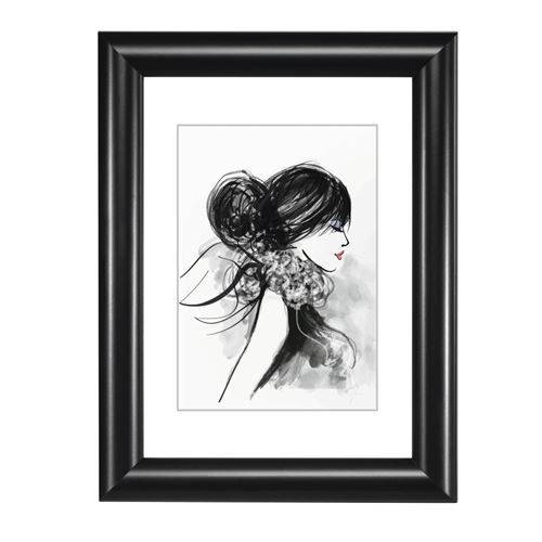 Hama Cadre photo en plastique Sofia, noir, 30 x 40 cm