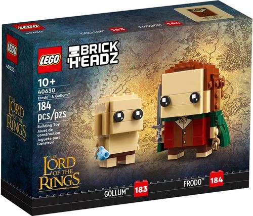 LEGO® BrickHeadz™ 40630 Frodon et Gollum Seigneur des Anneaux