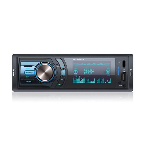 Autoradio avec Bluetooth - DAB - DAB+ - Autoradio avec USB, SD, AUX, FM - 1 DIN - Appels mains libres - Port de chargement USB - 4 x 75 Watt (RMD057DAB)